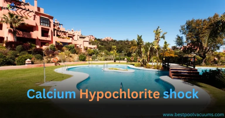 Calcium Hypochlorite shock